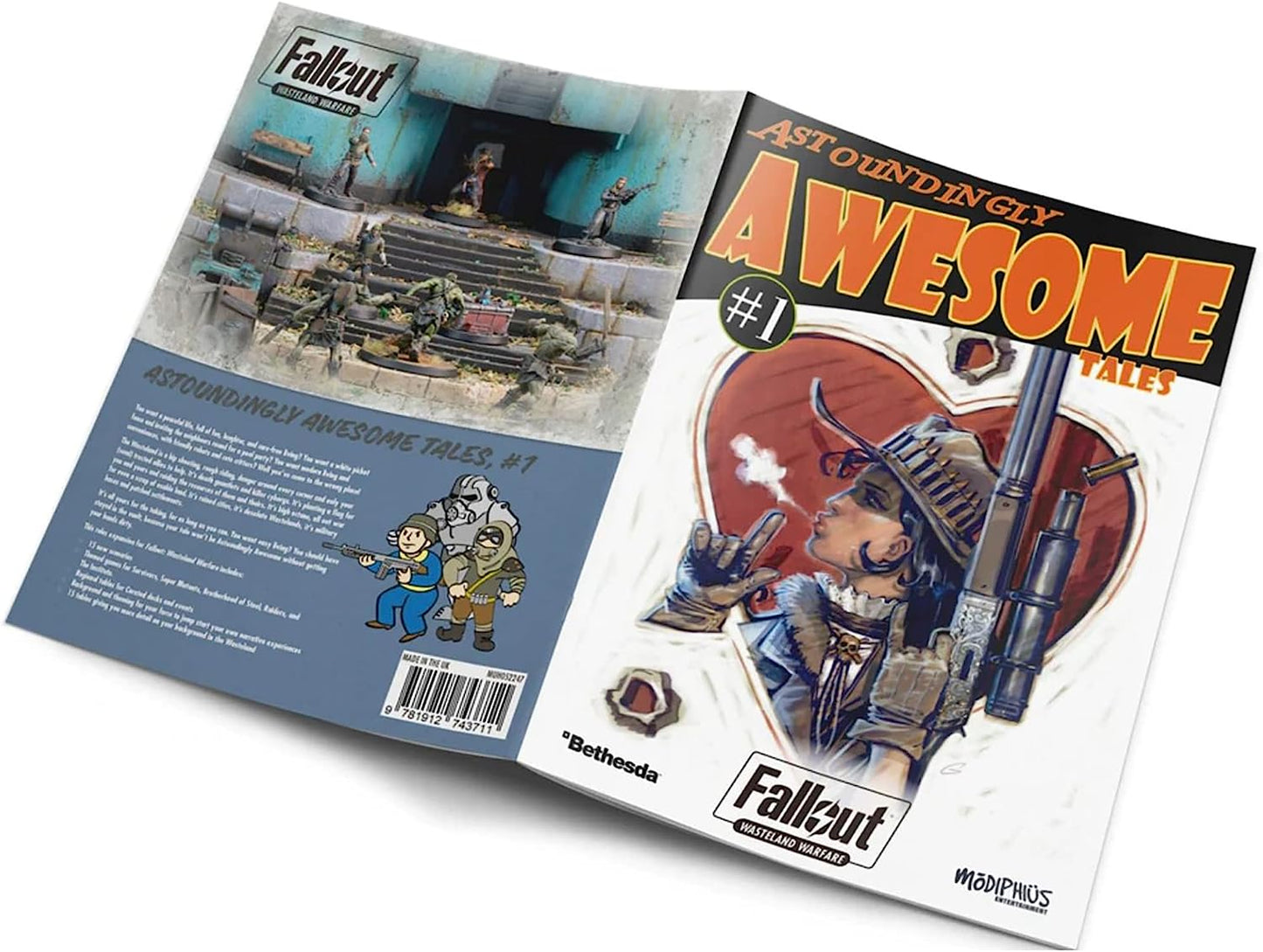 Impressions MUH052247 Fallout: Wasteland Warfare - Astoundingly Awesome Tales - Chapter 1 Card Game