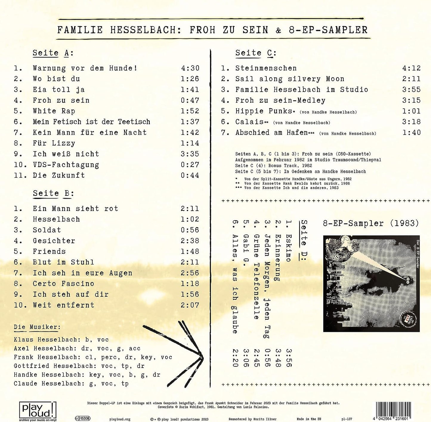Froh Zu Sein & 8-ep-sampler