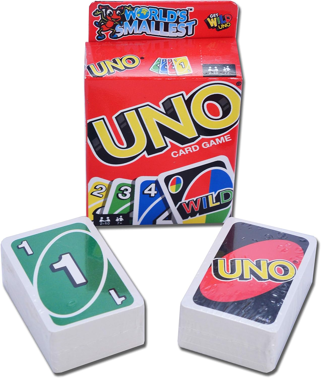 Worlds Smallest 568 UNO ONE, Multicoloured, único