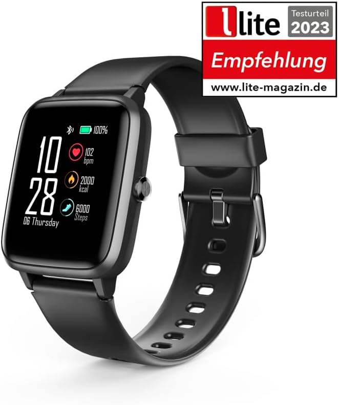 Hama Fit Watch 5910 Black Full Touch GPS Waterproof