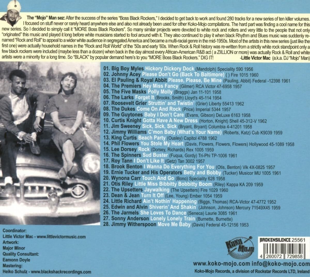 More Boss Black Rockers Vol.10- Lonely Train