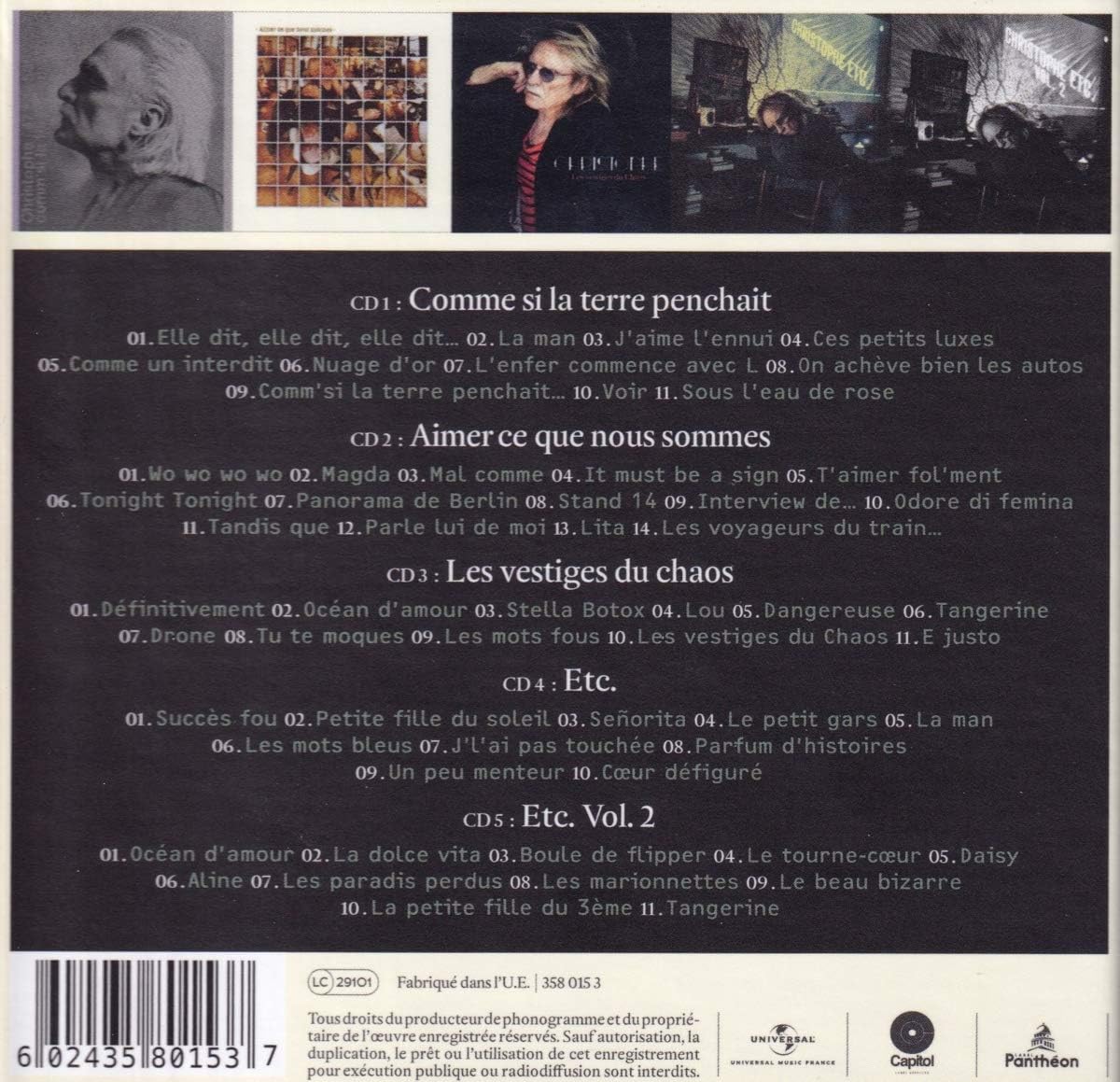 Intégrale Album Studio 2001 - 2019 [Coffret