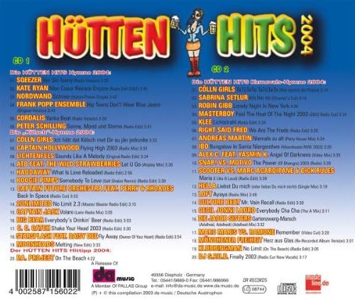 huetten hits 2004 cd