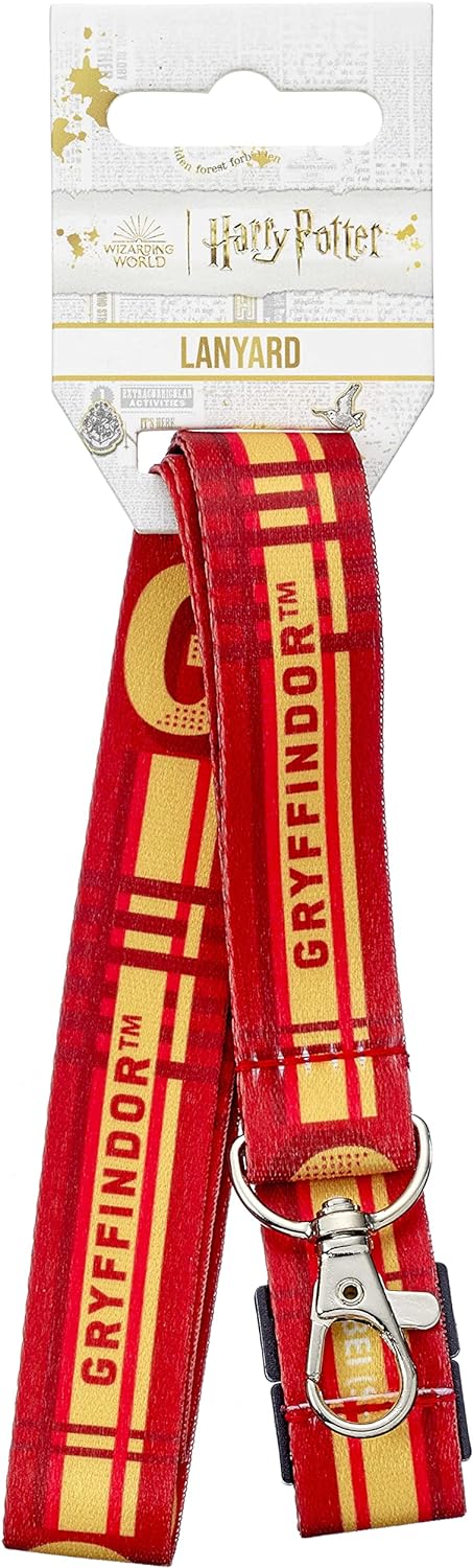 Official Harry Potter Gryffindor Lanyard, Red, One Size