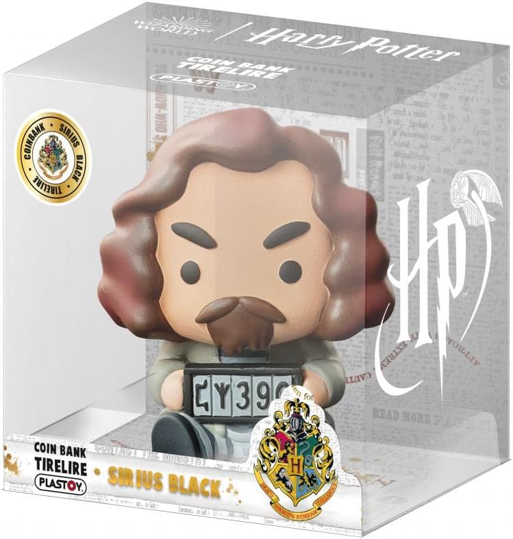 PLASTOY Tirelire Chibi Sirius Noir 16cm