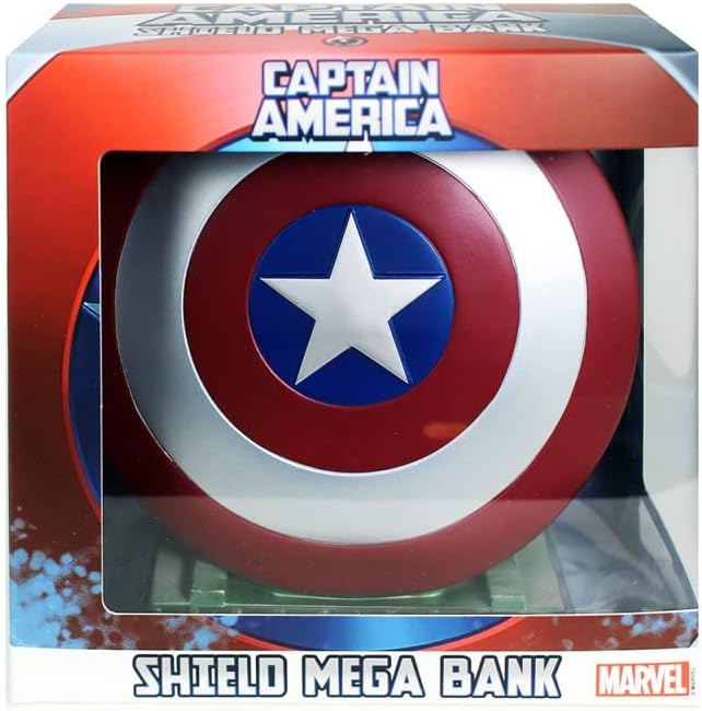 MARVEL - Captain America - Tirelire Bouclier - 25cm