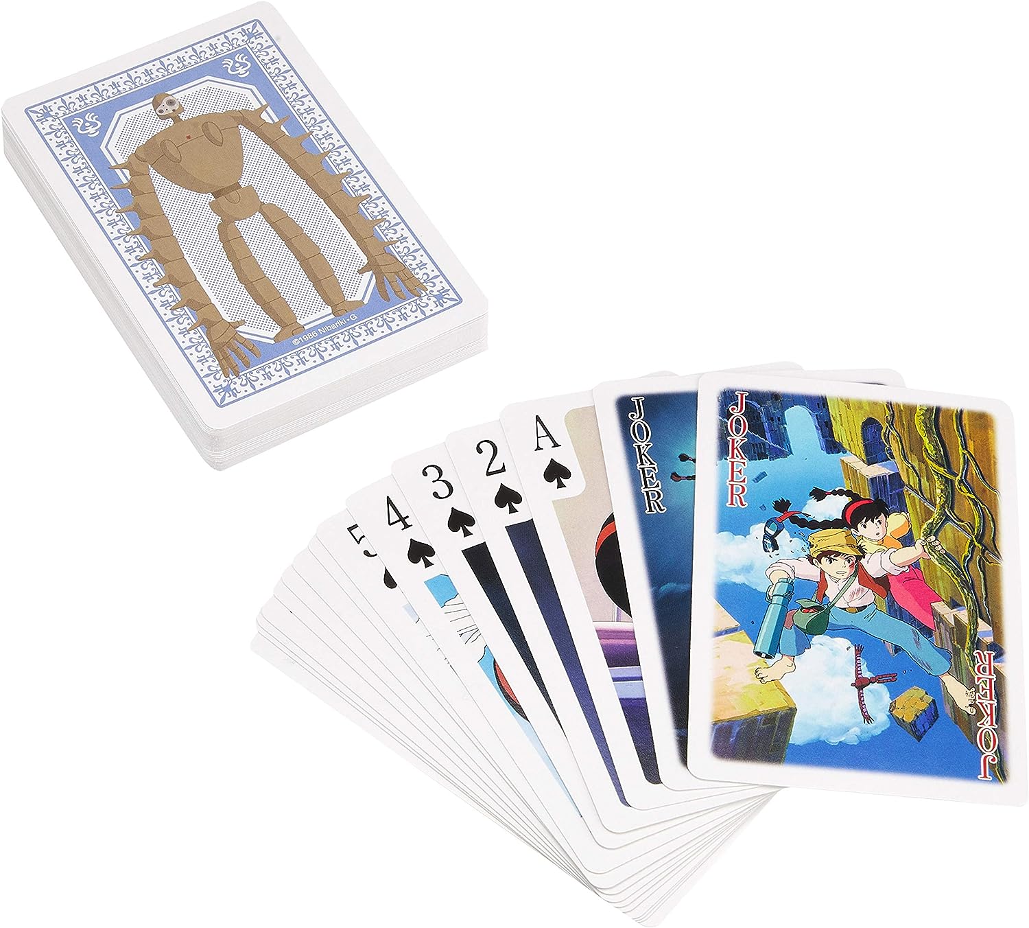 ensky Studio Ghibli Playing Cards - Laputa