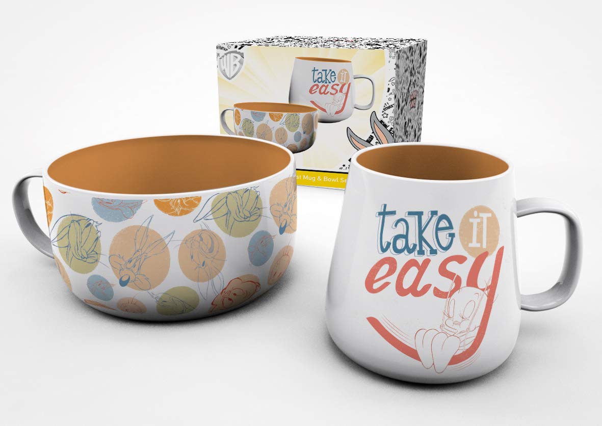 GB eye Looney Tunes Originals Mug & Bowl Breakfast Set