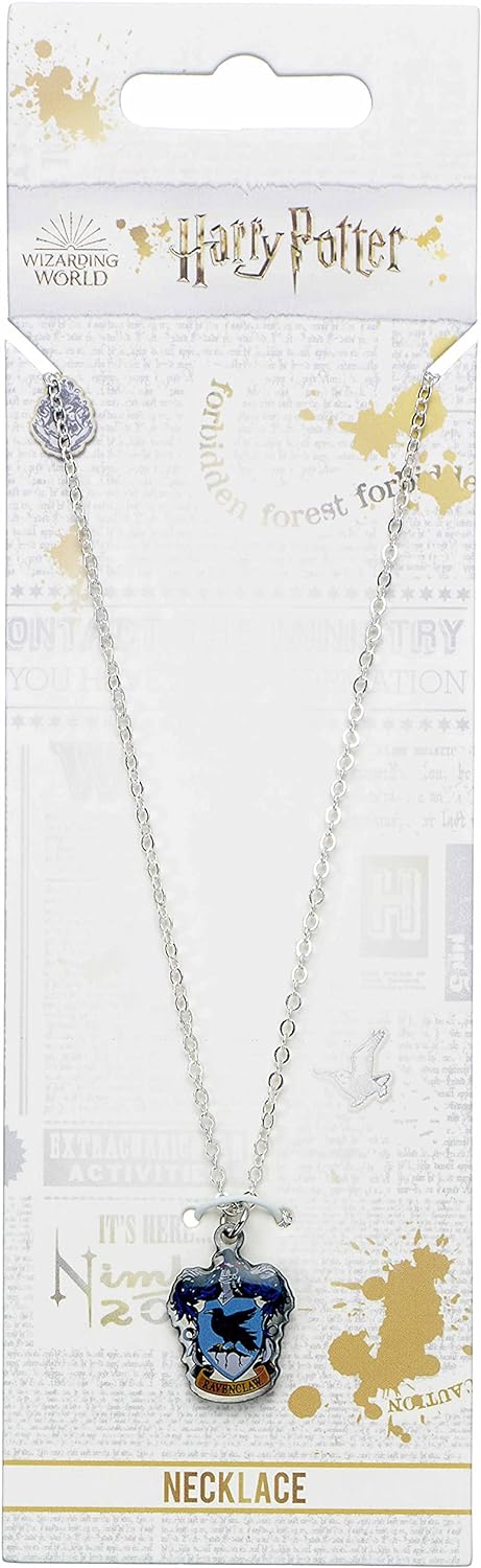 Carat Shop, The Harry Potter - Colgante y collar chapado en plata Ravenclaw