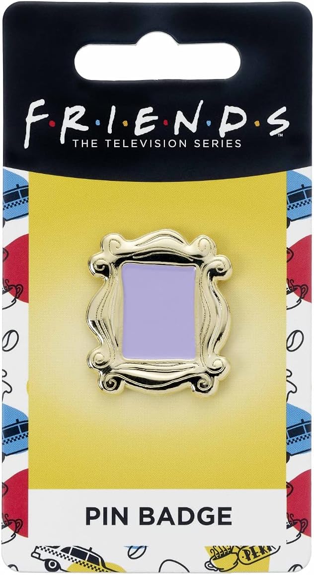 FRIENDS TV Show Frame Pin Badge by The Carat Shop