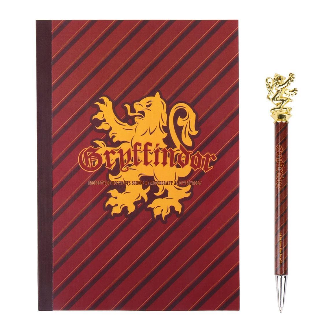 CERDA Harry Potter Gryffindor Stationery Set - Notepad + Pen - 2 Pieces
