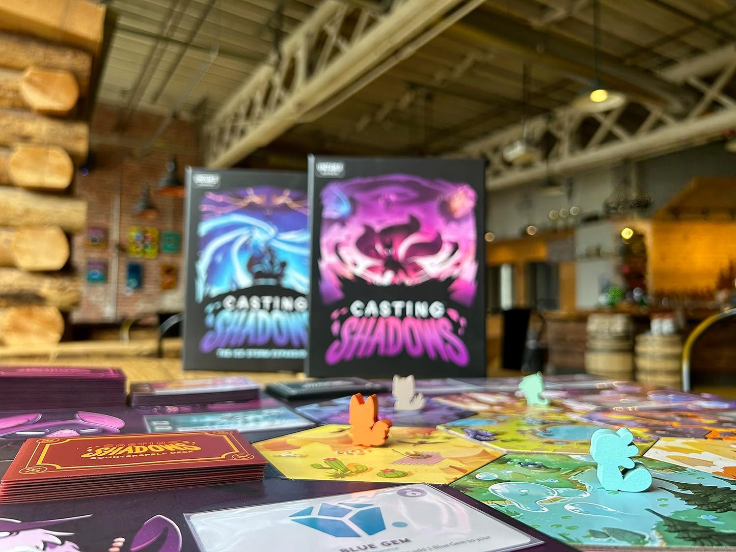 Unstable Games - Casting Shadows: The Ice Storm Expansion - Progettato per essere aggiunto al tuo gioco di carte Casting Shadows