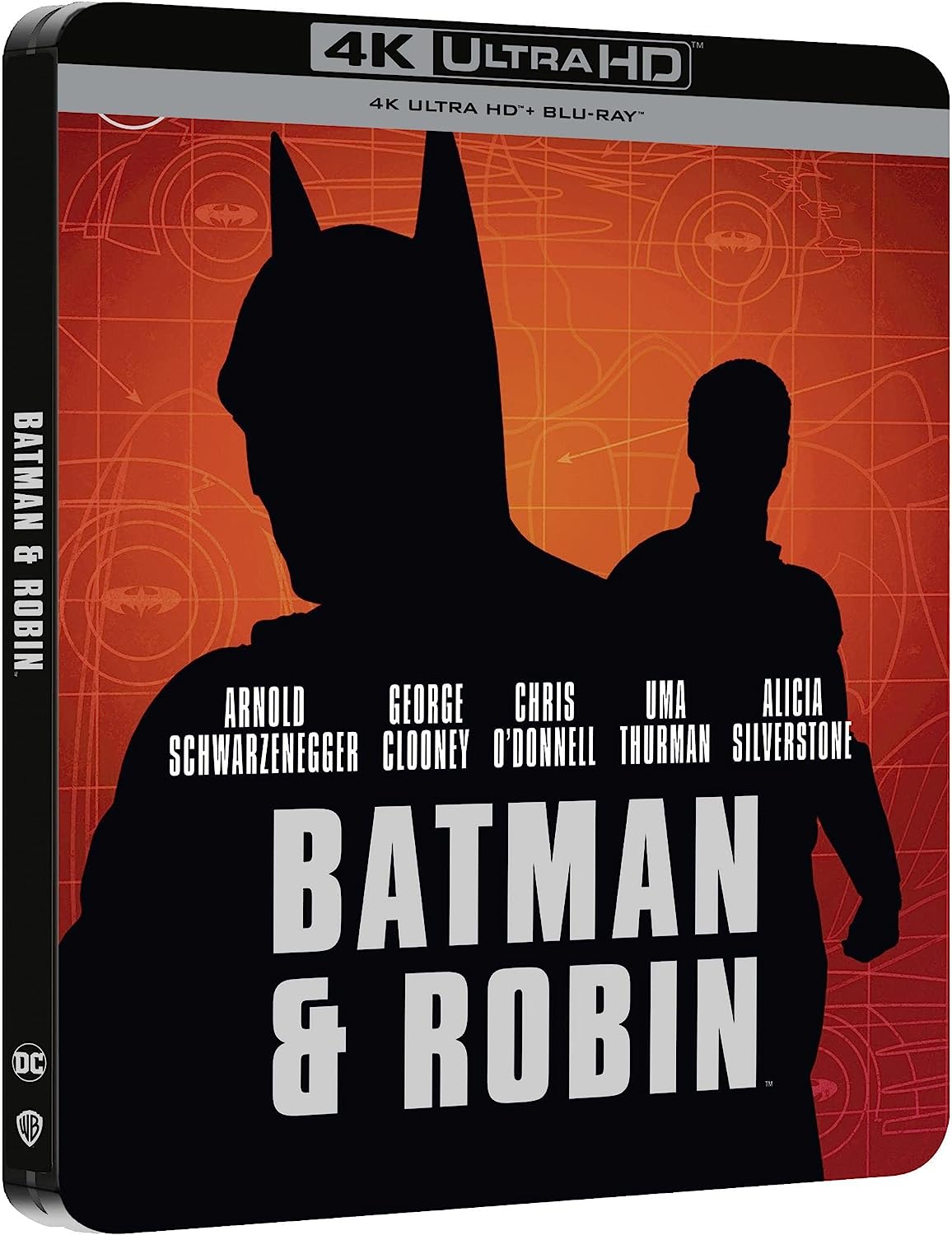 BATMAN & ROBIN STEELBOOK 4K UltraHD (NL Versie