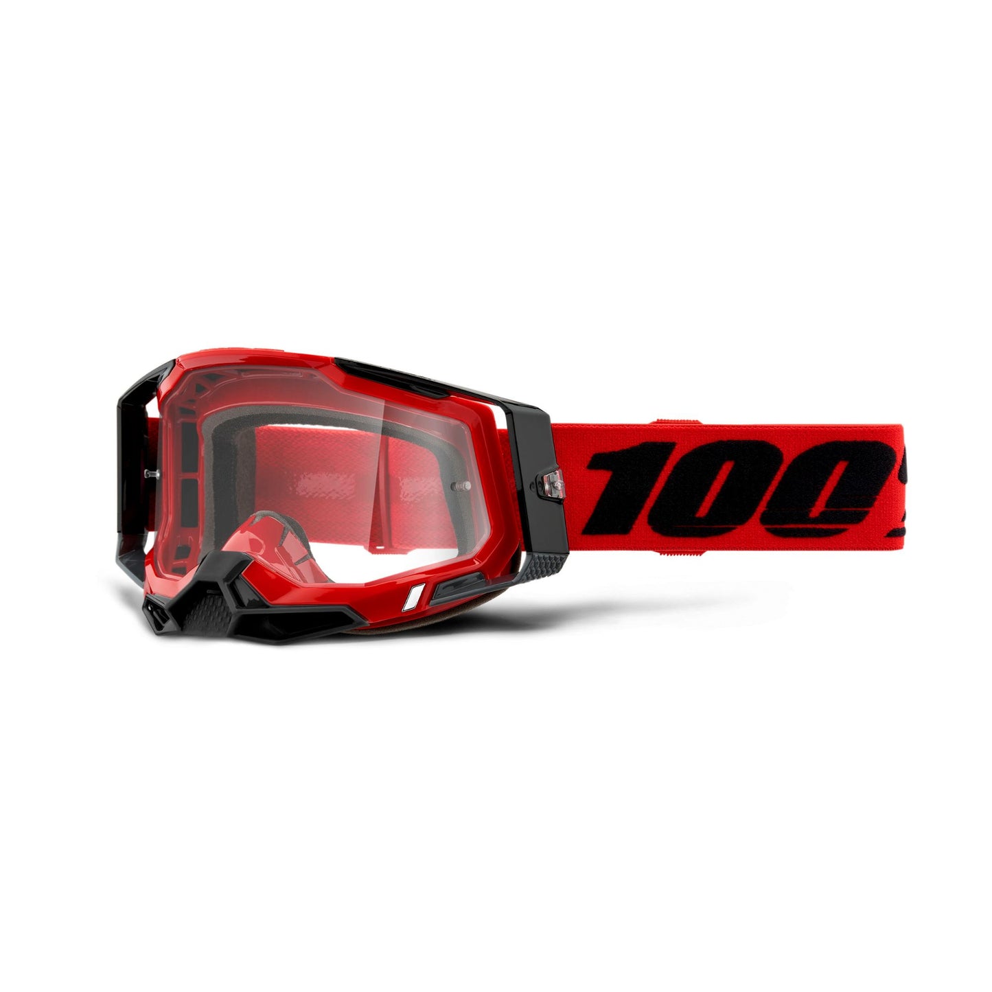 100% Racecraft 2 Premium Protective Sport Goggles with Nose Guard