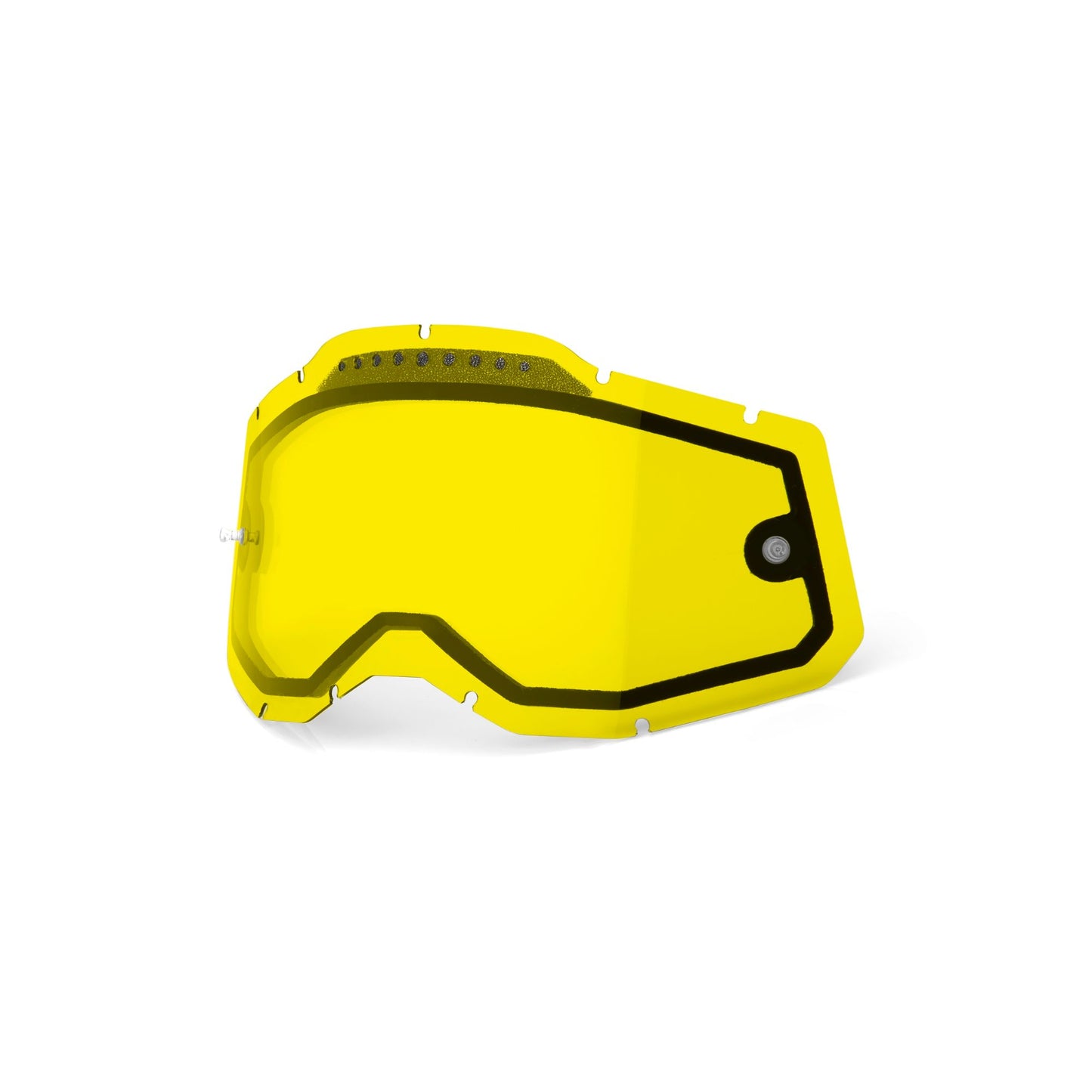 100% Racecraft 2 / Accuri 2 / Strata 2 Dual Pane Vented Lens - Yellow