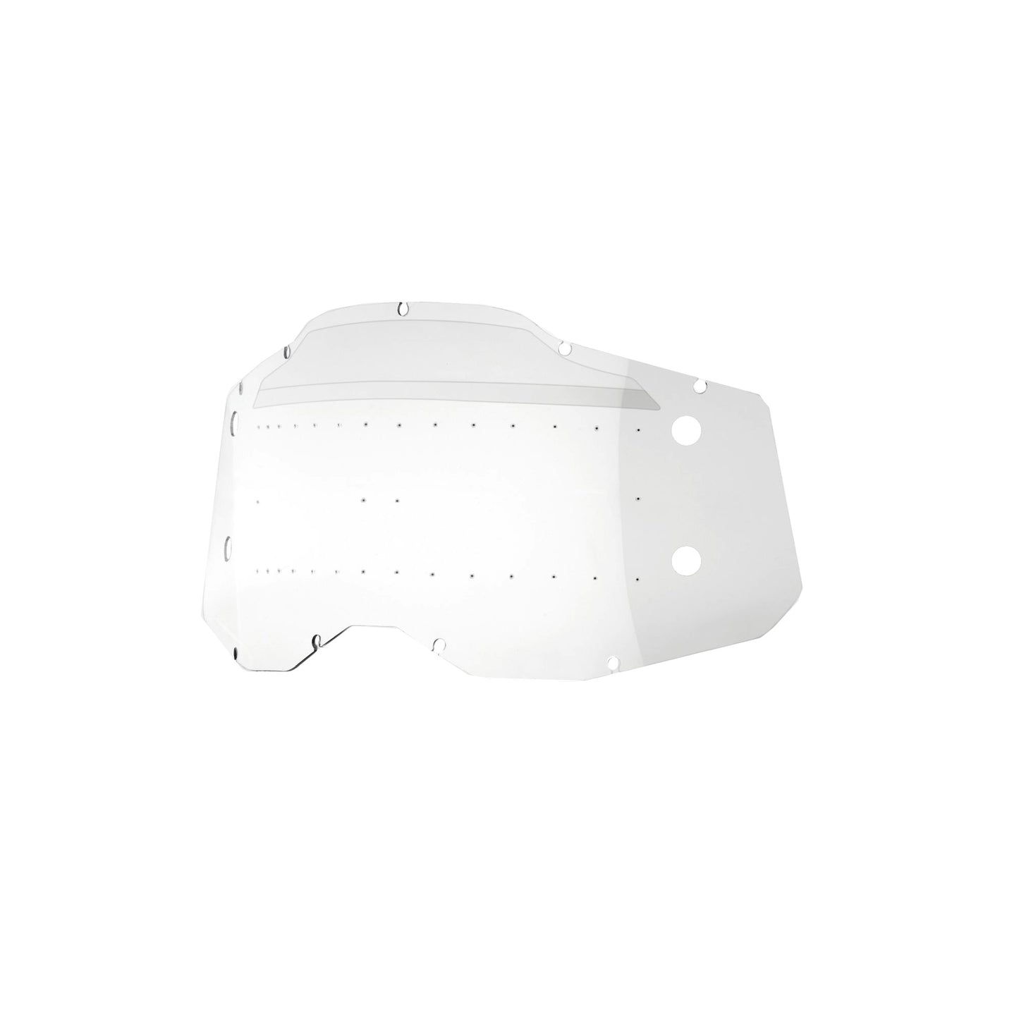 100% Racecraft 2 / Accuri 2 / Strata 2 Forecast Replacement Lens Clear / w Bumps
