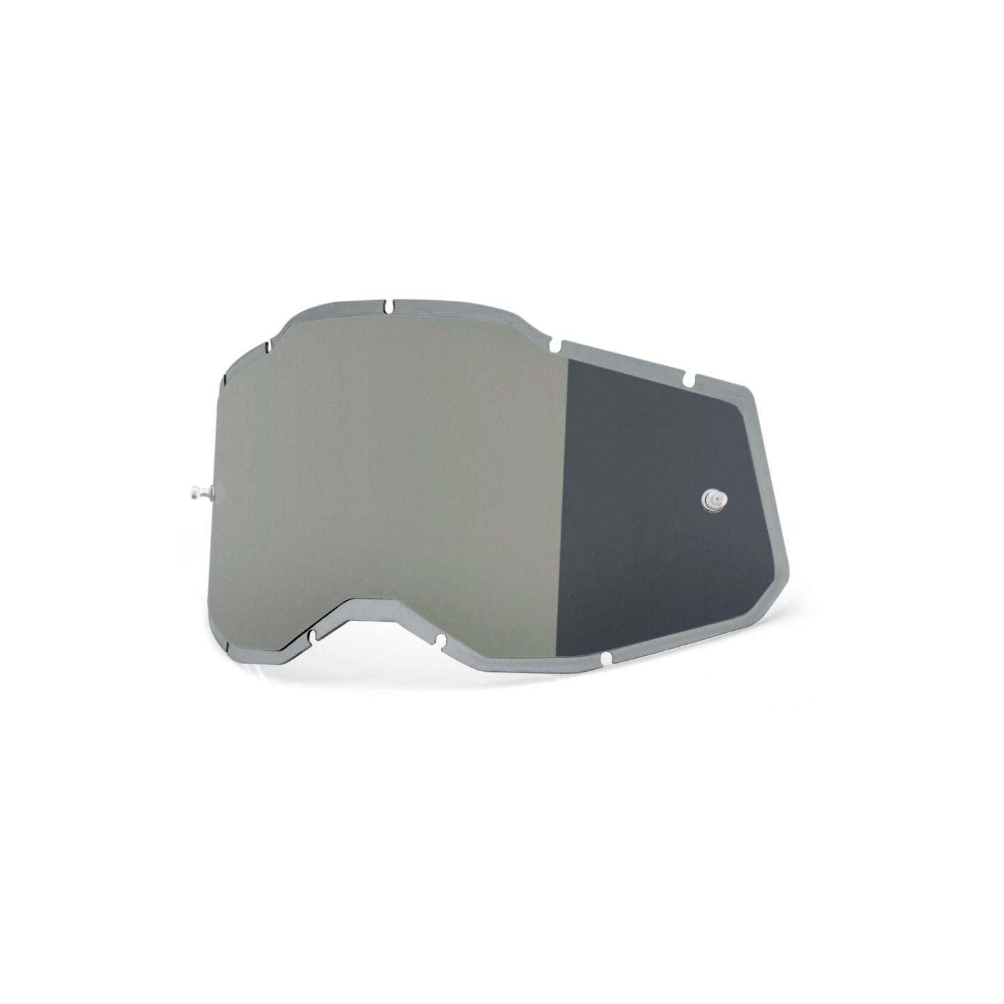 100% Racecraft 2 / Accuri 2 / Strata 2 Injected Replacement Lens - Silver Mirror