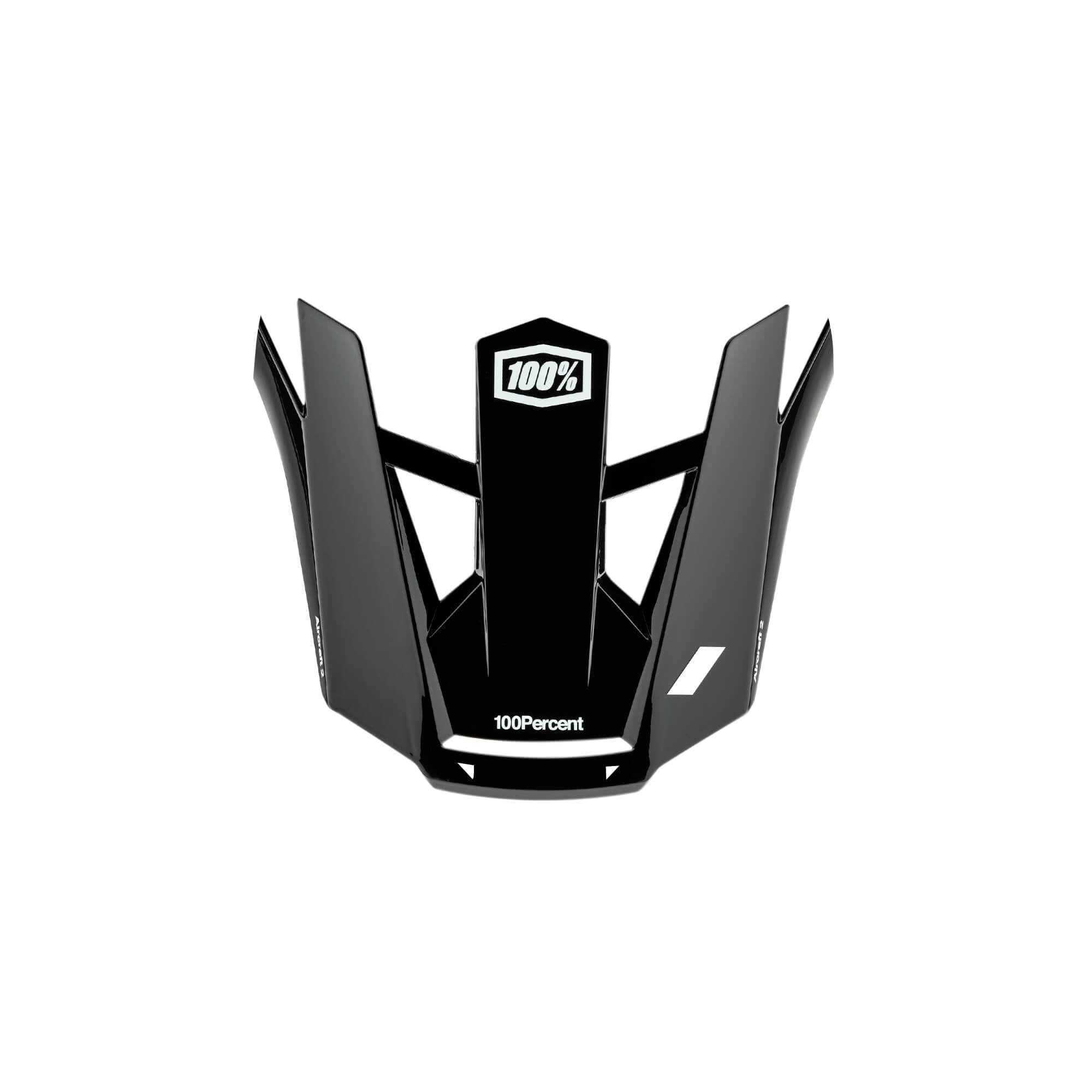 100% Aircraft 2 Replacement Visor Black / White
