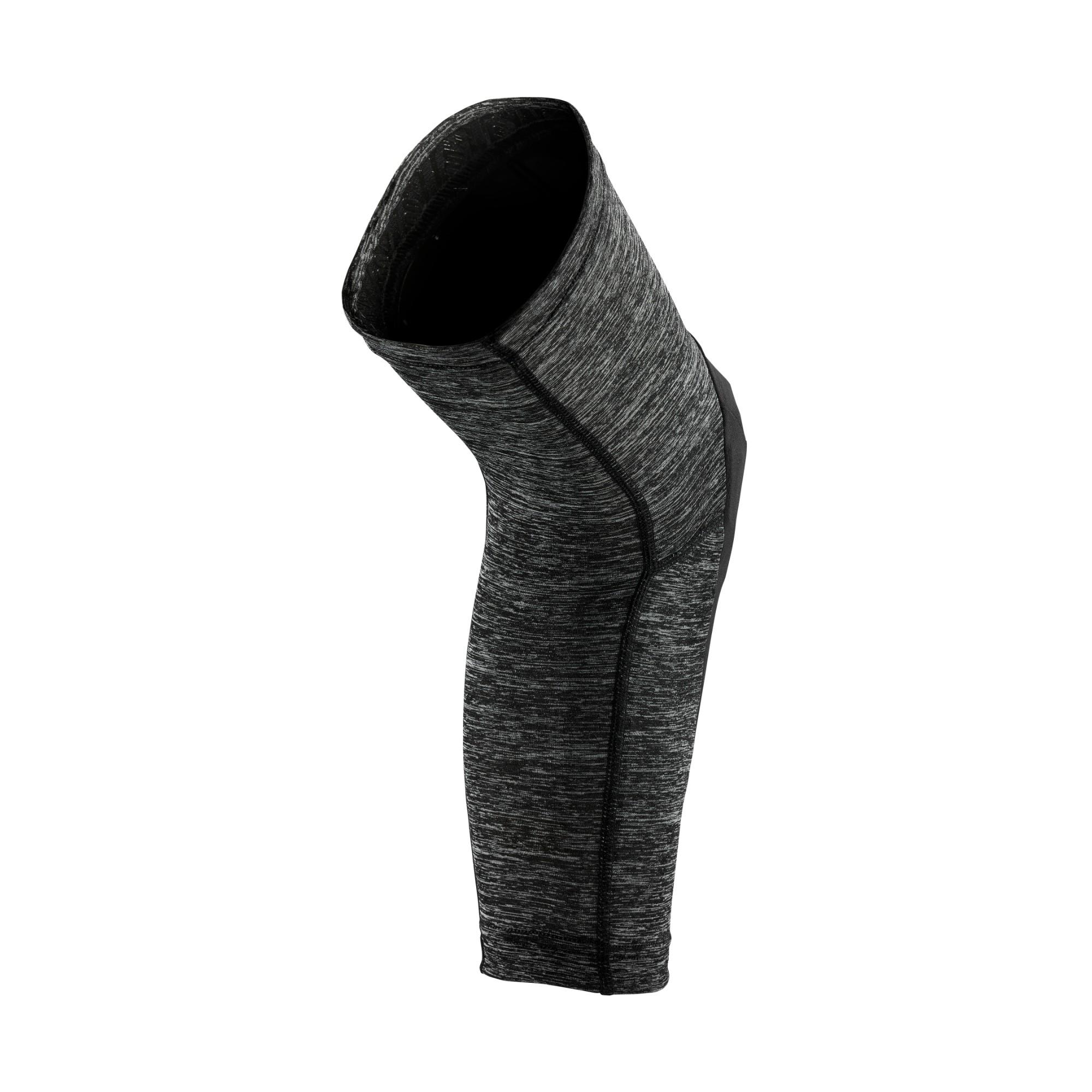 100% PROTECCIONES TERATEC Knee Guards XL Knee Pad, Adult Unisex, Heather Grey/Black (Multicoloured