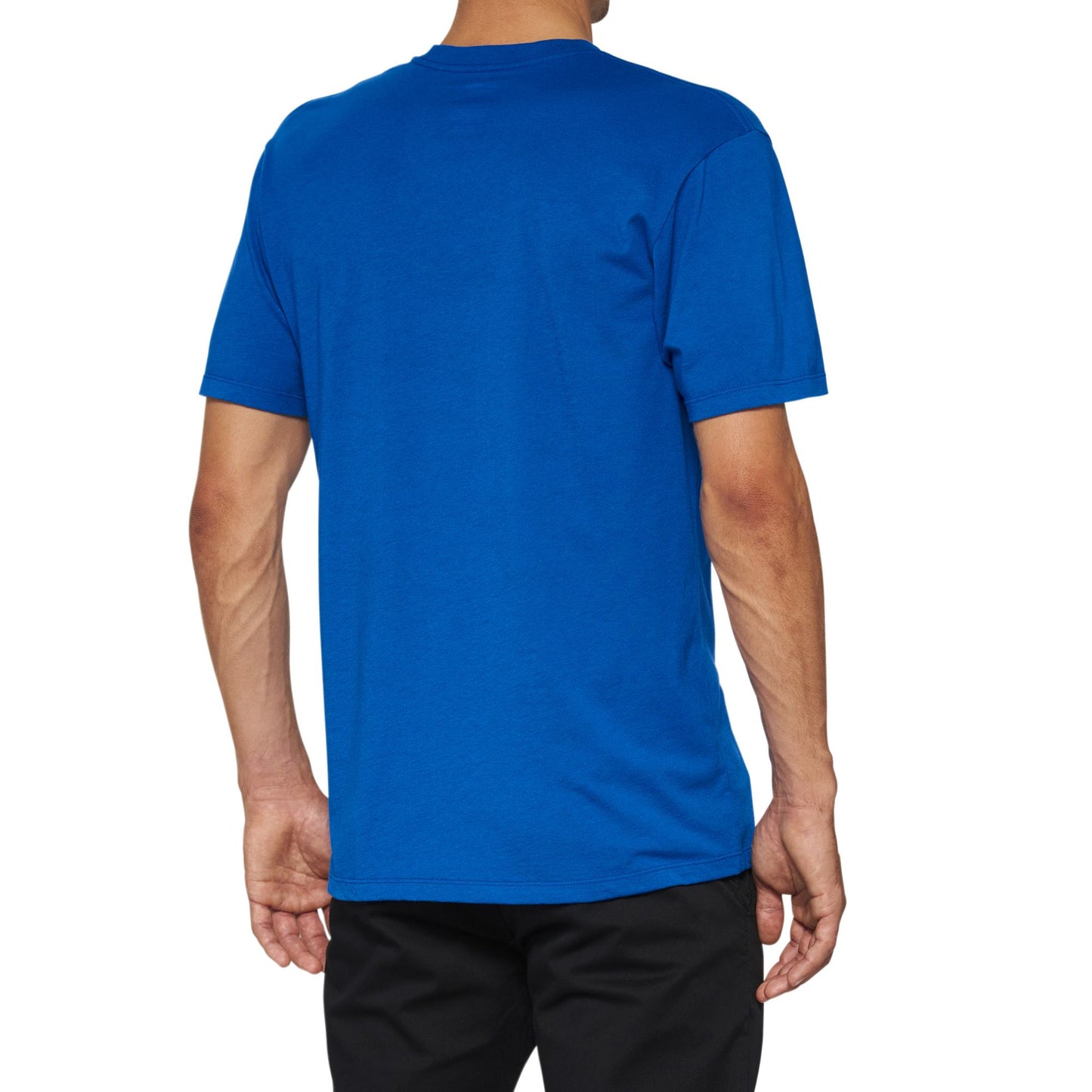 100% OFFICIAL Short Sleeve T-Shirt Royal L