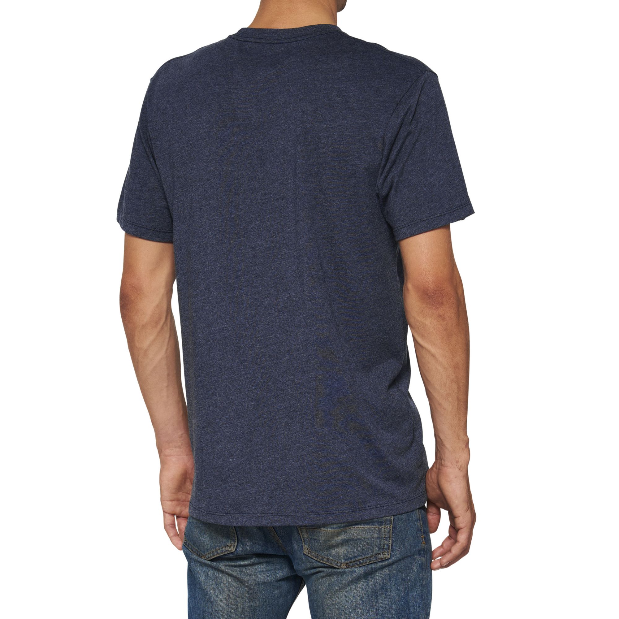 100% ICON Short Sleeve Tee Blue - S