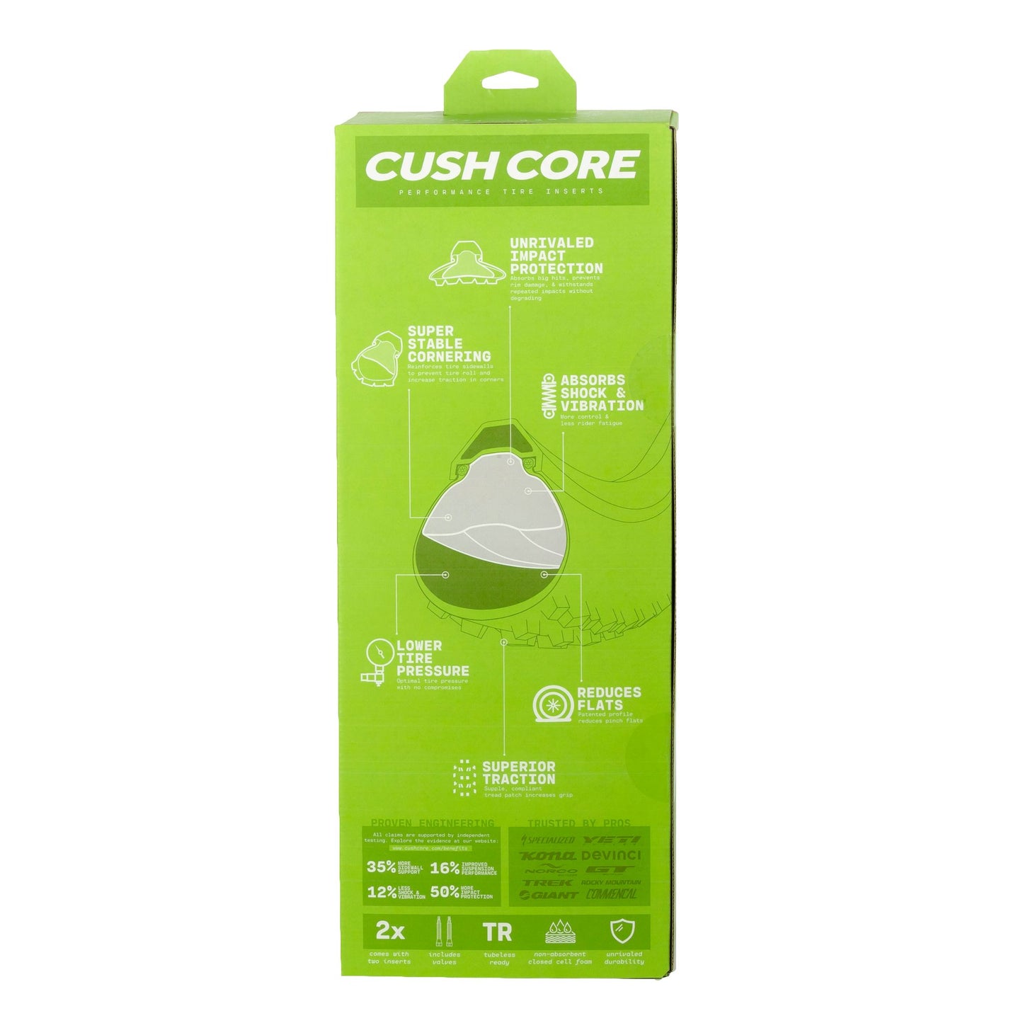 Insert mousse Cushcore XC - 29" (la paire, valves incluses