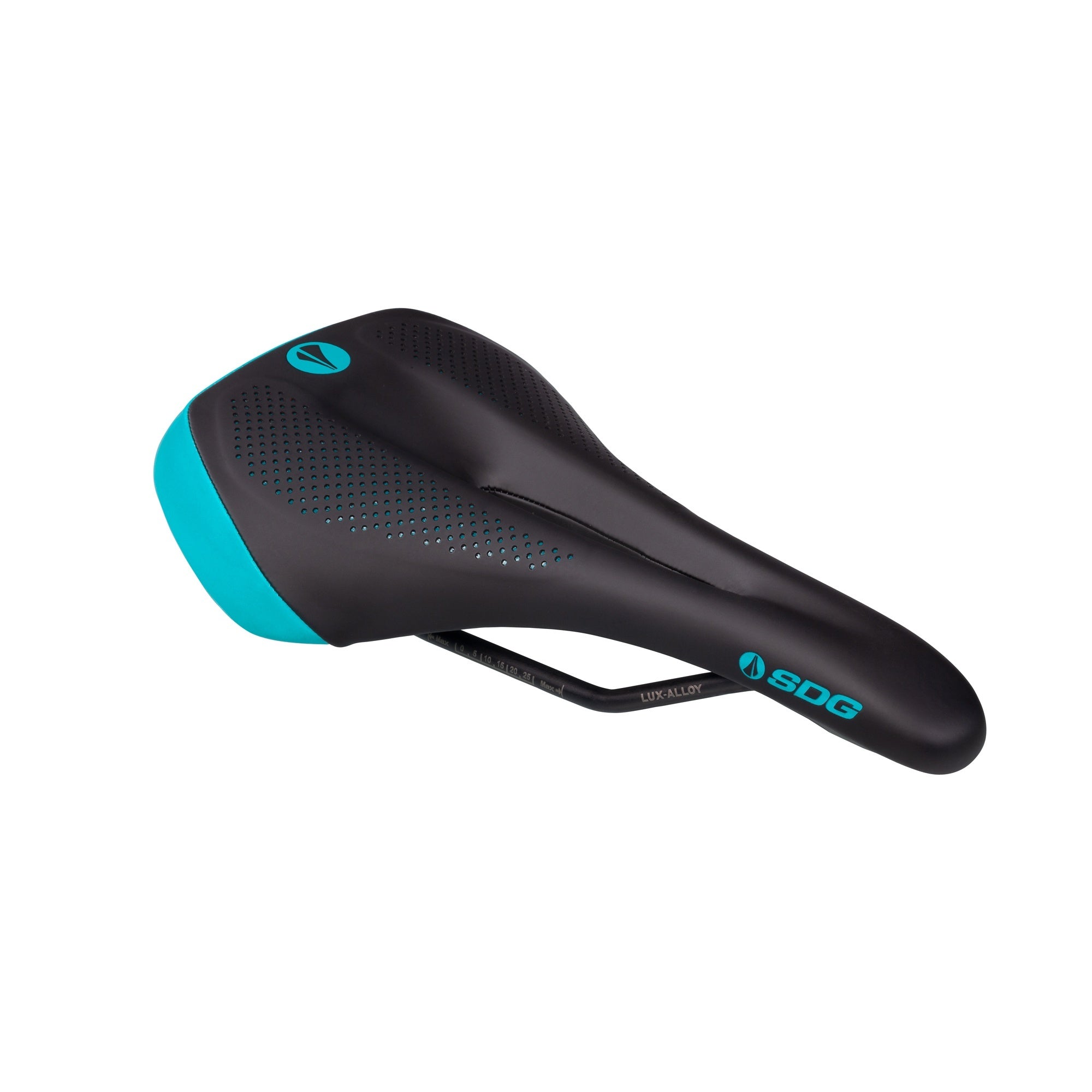 SDG Allure V2 Women's Lux-Alloy Saddle Black / Turquoise
