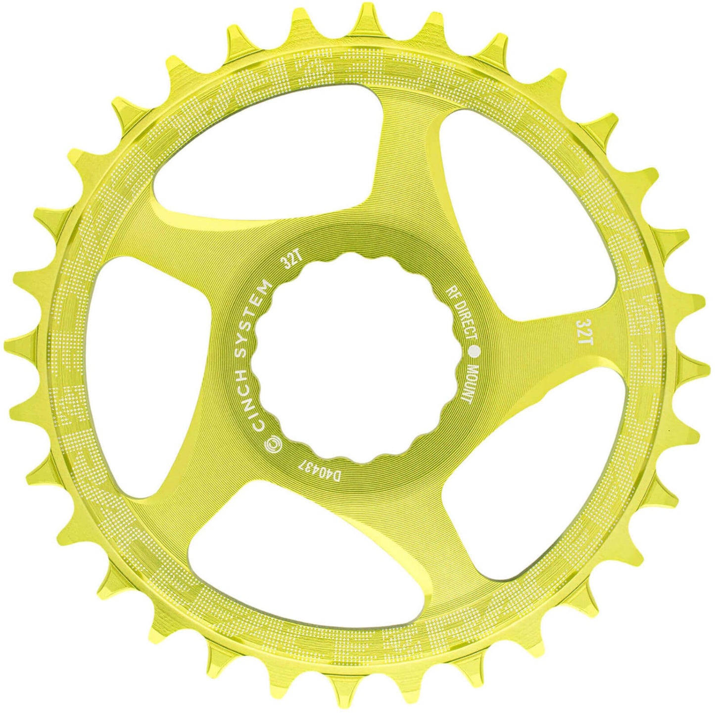 RaceFace - Corona per Mountain Bike, Montaggio Diretto, Colore: Verde