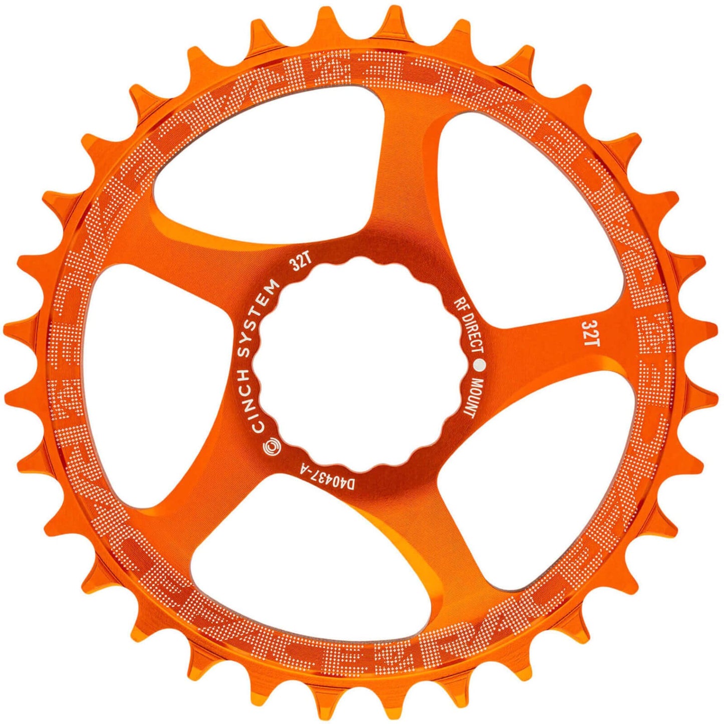 Race Face Corona MTB a Montaggio Diretto Arancione