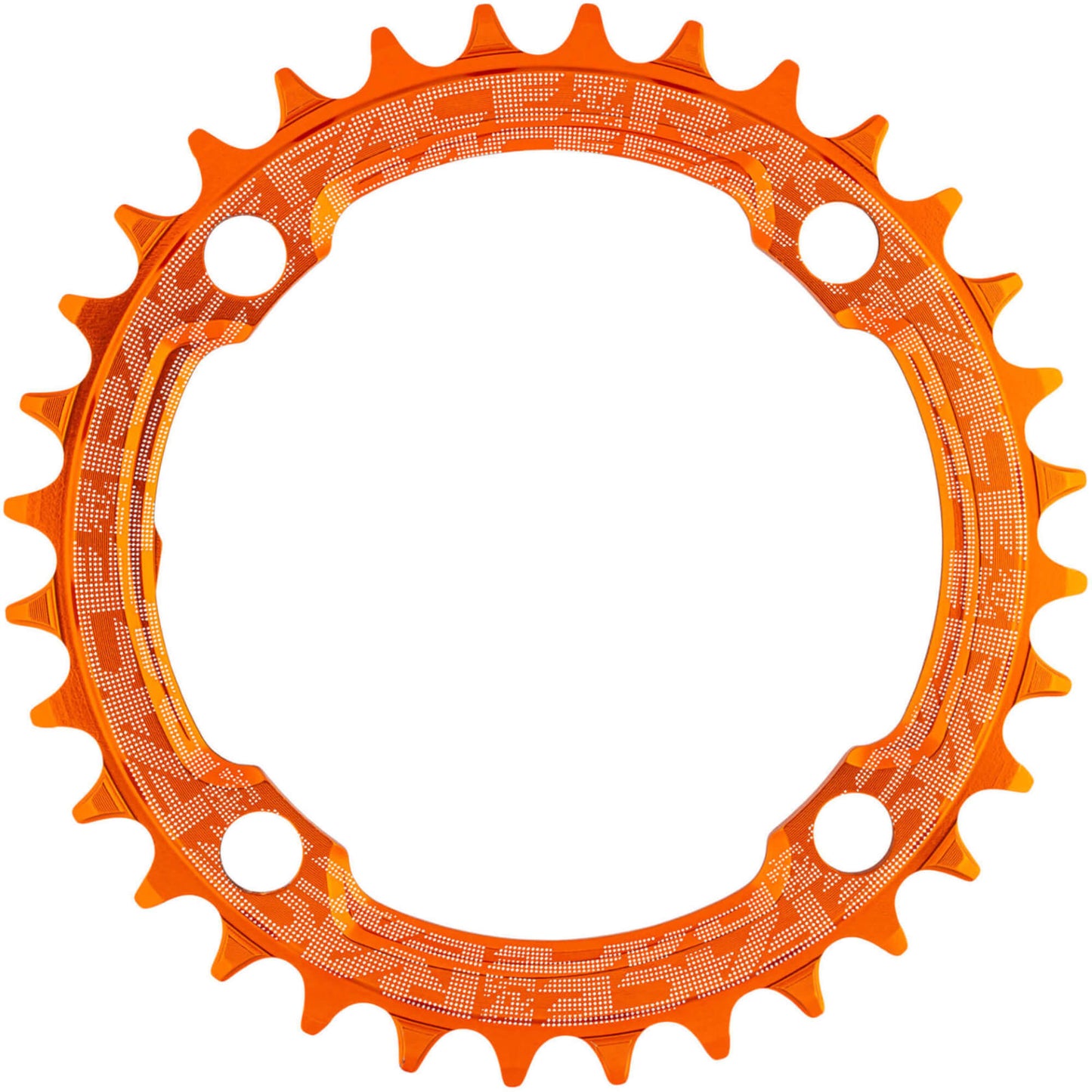 Race Face Narrow/Wide Single Chainring Orange 104x34T