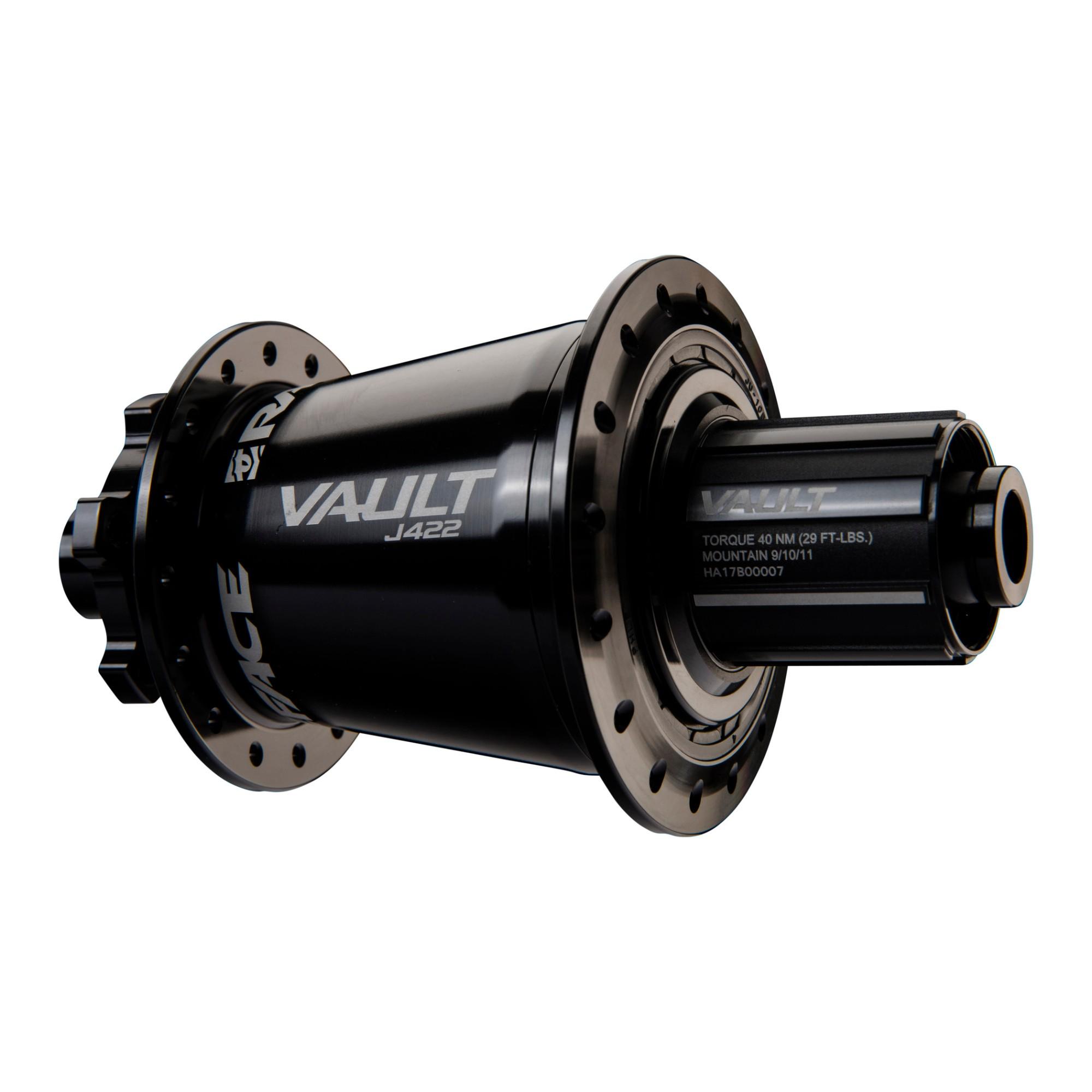 Race Face Vault J Bend Hub Rear 150x12mm 422J 32H Shimano Black