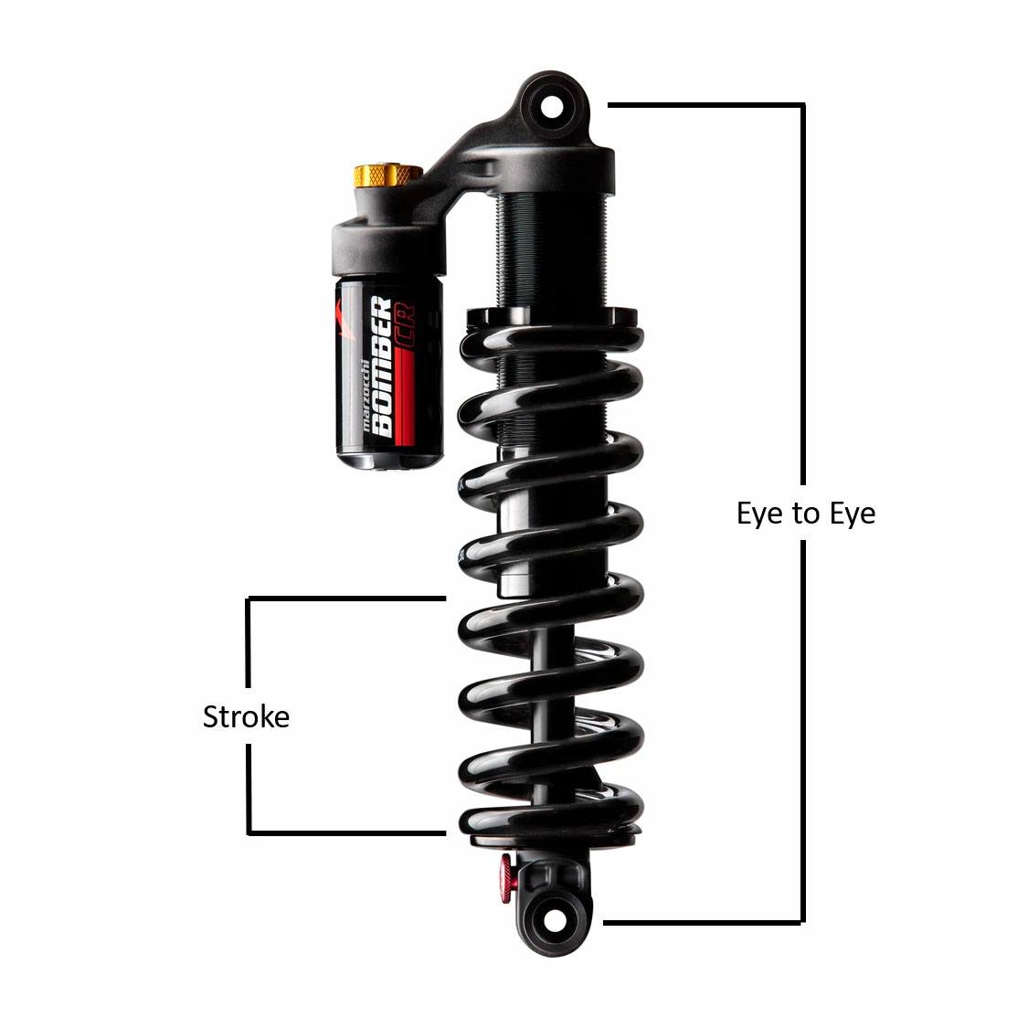Marzocchi Bomber CR Shock 2022 190 x 50mm / 7.5 x 2.0"