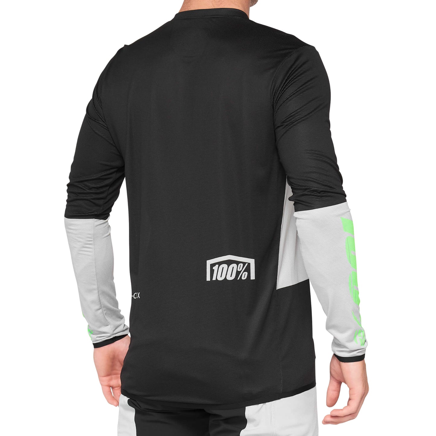 100% MTB-Jersey Langarm R-Core X Vapor/Black