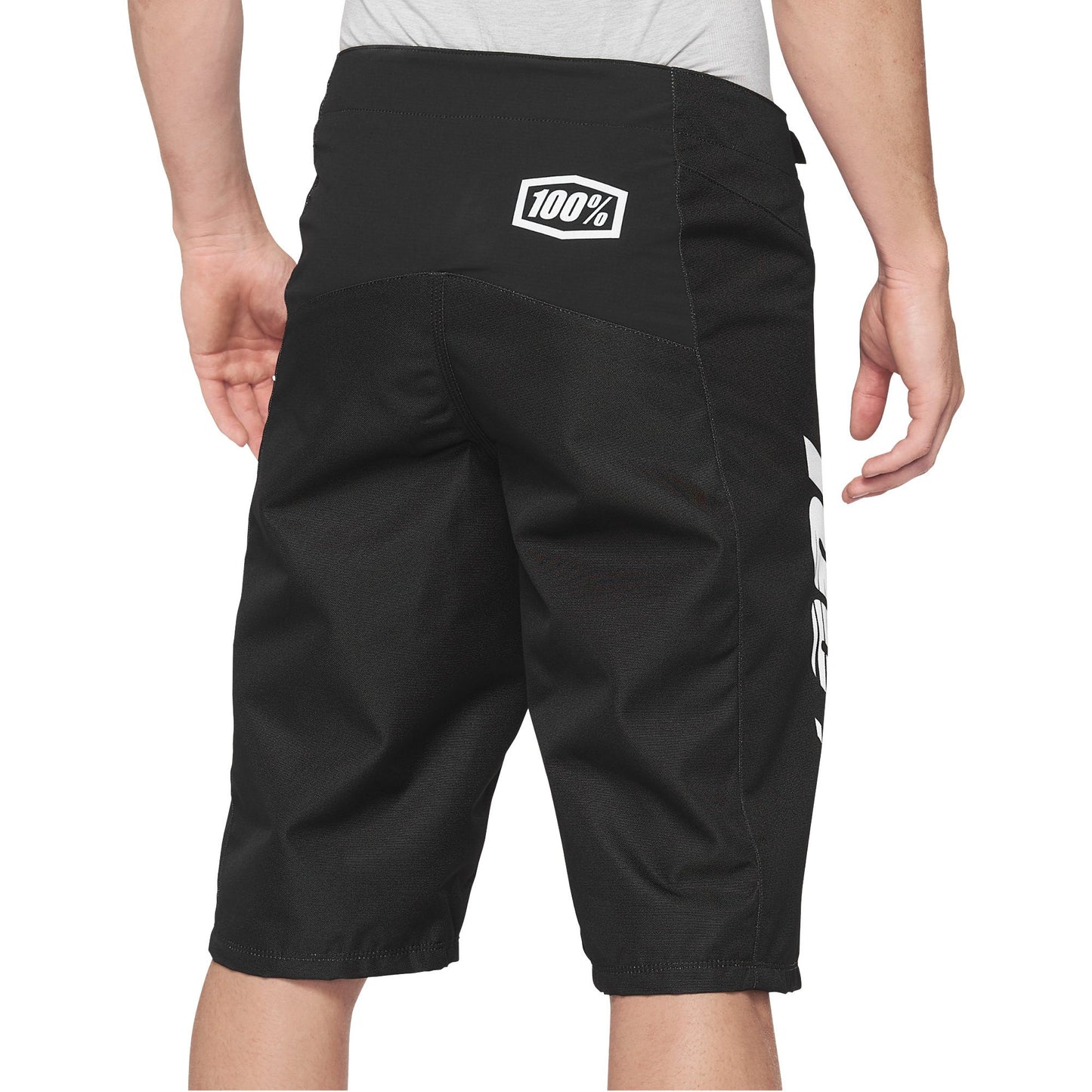 100% R-Core Youth Shorts Black 22"