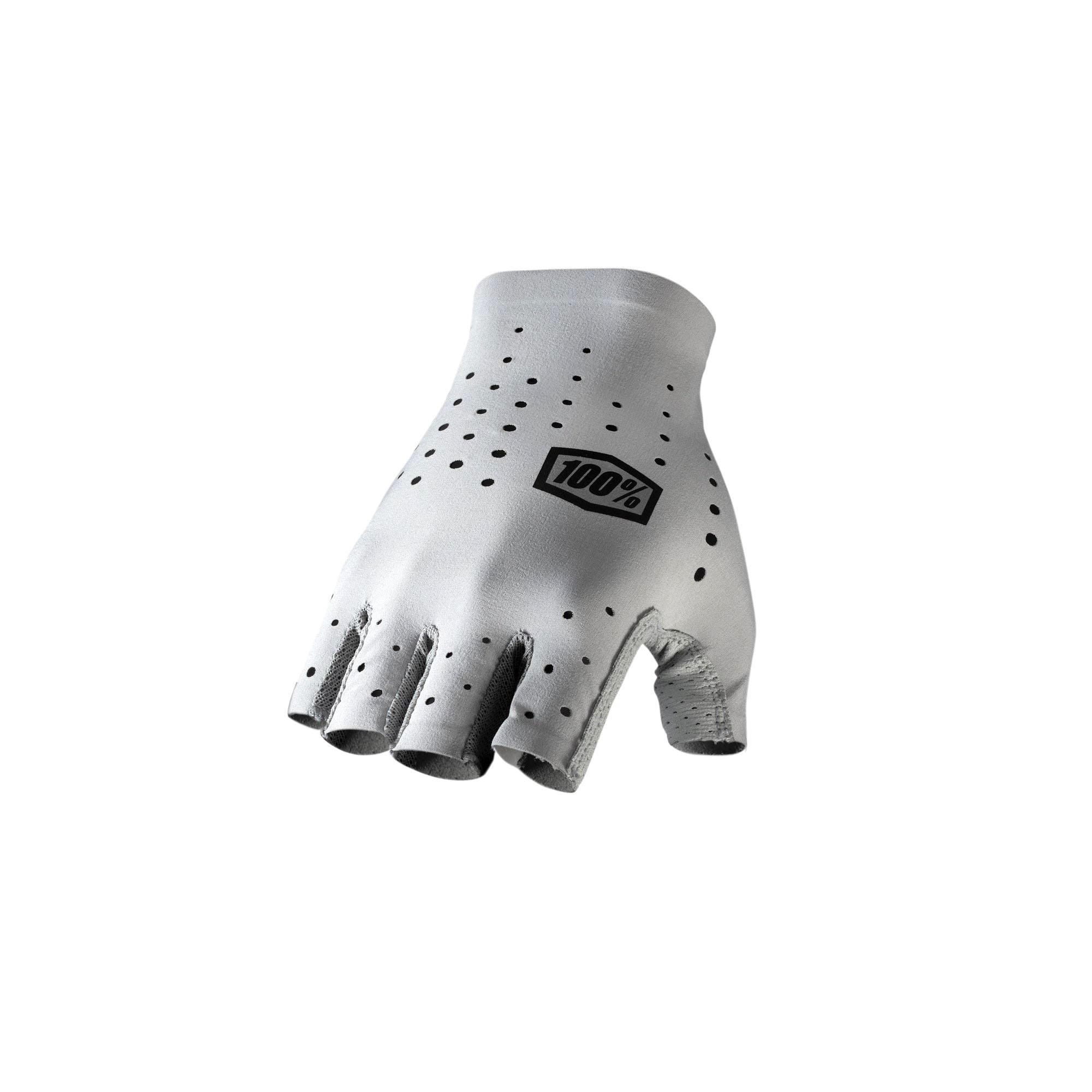 100% Sling Short Finger Mountain Biking Gloves - Lightweight Fingerless MTB Off Road Cycling Gloves