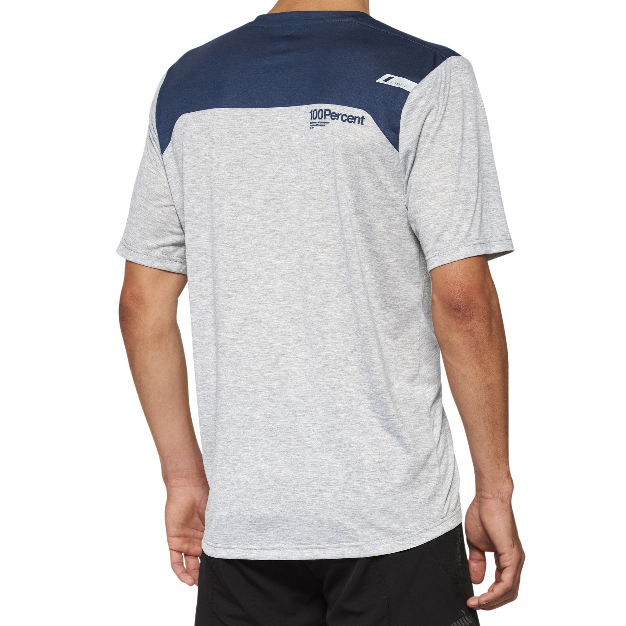 100% Airmatic Short Sleeve Jersey 2022 Grey/Midnight L