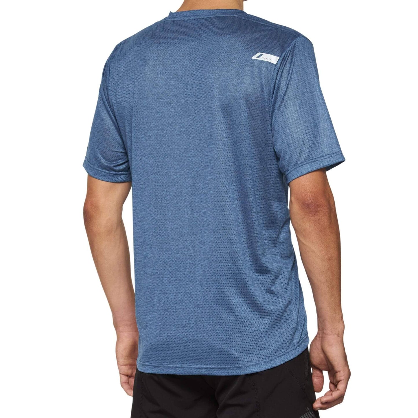 Unbekannt 100% MTB Jersey Short Sleeve Airmatic Mesh Slate Blue