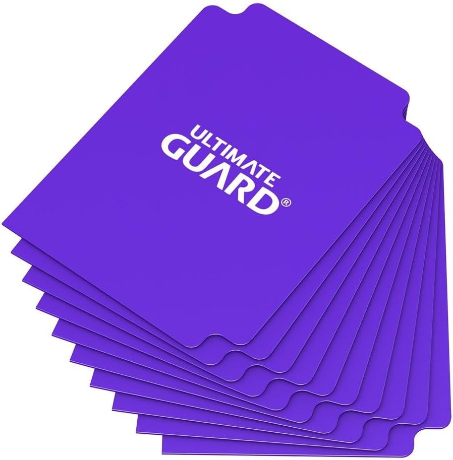 Ultimate Guard UGD010454 Card Dividers Purple 10 Pack