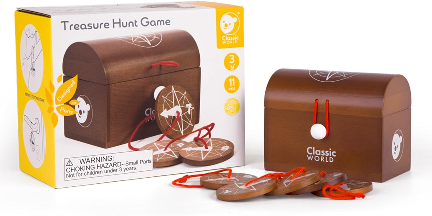 Classic World CW50572 Treasure Hunt Game, Medium