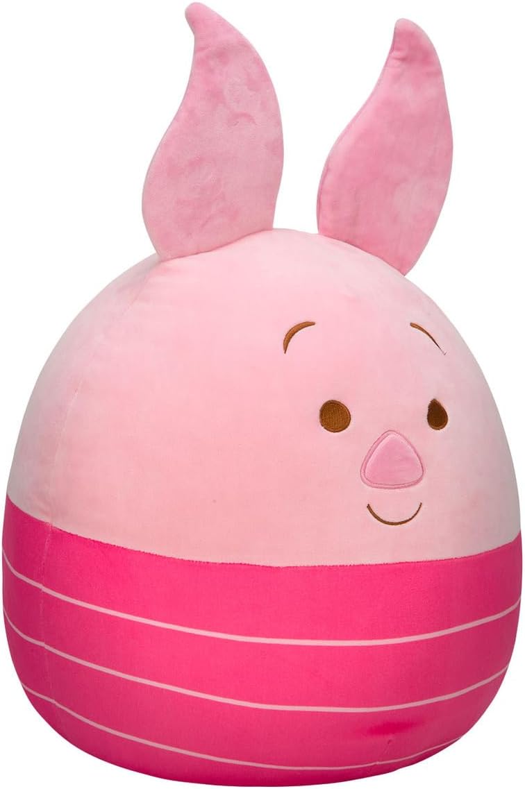 Squishmallows Official Kellytoy Pooh Bear Character Soft Squishy Plush Stuffed Toy Animals (8 Inch, Piglet)