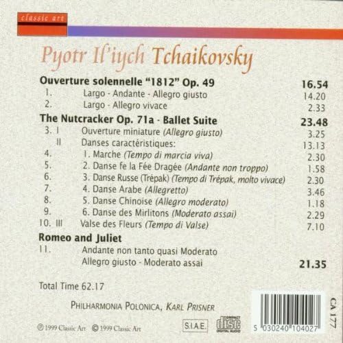 Tchaikowsky: 1812/Nutcracker