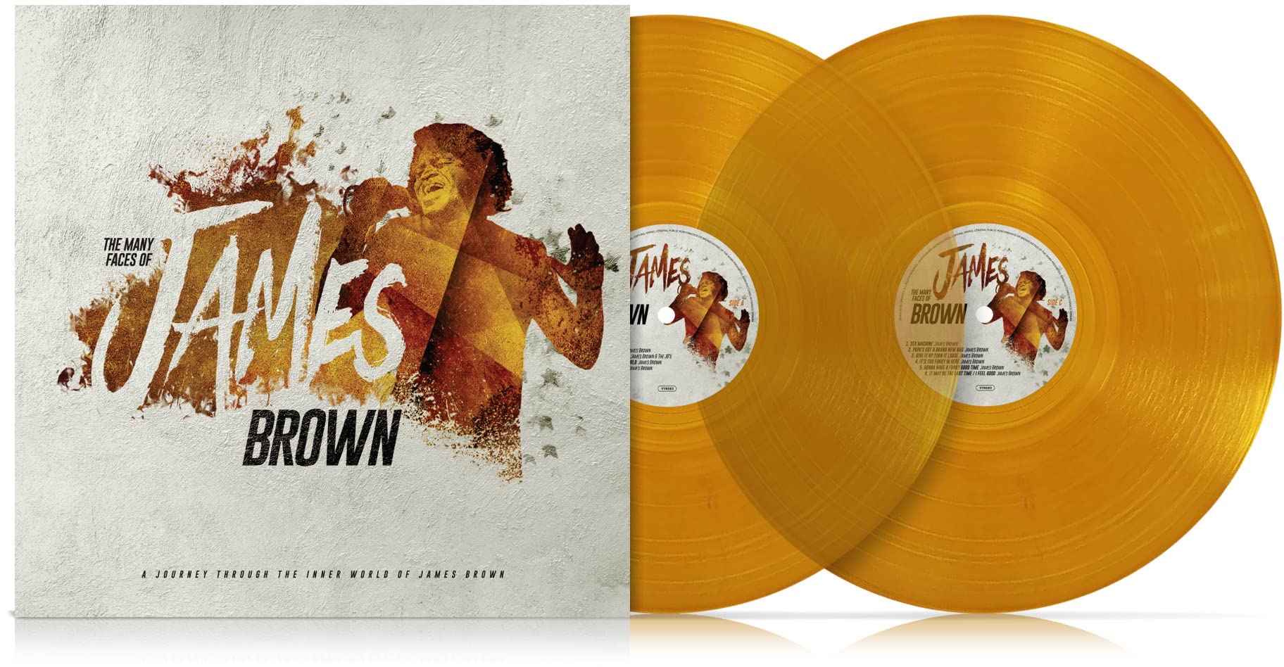 Many Faces Of James Brown / Various - Ltd 180gm Crystal Amber
