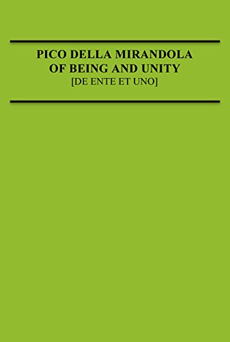 Of Being And Unity