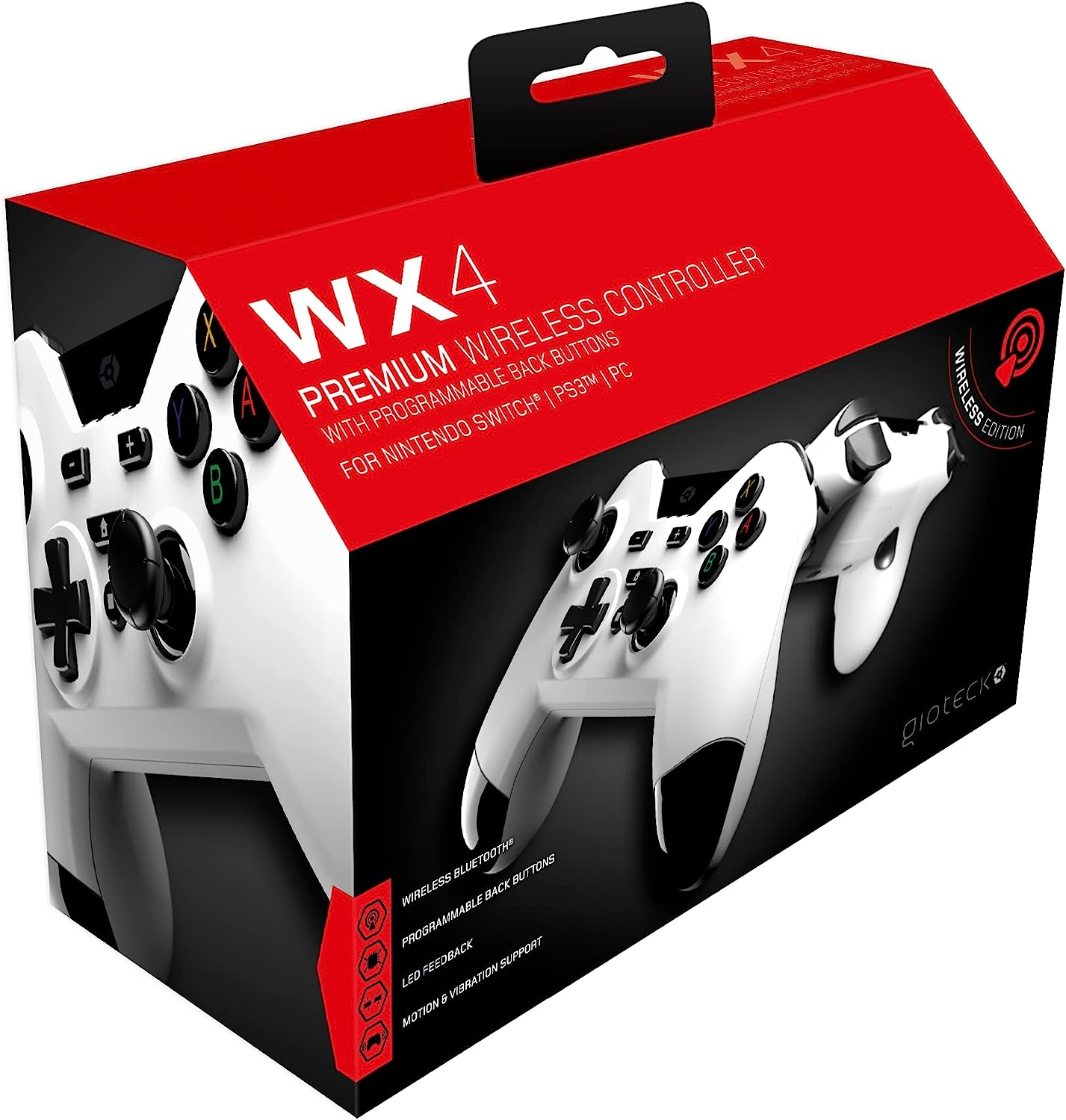 Mando inalambrico WX-4 Nintendo Switch Blanco