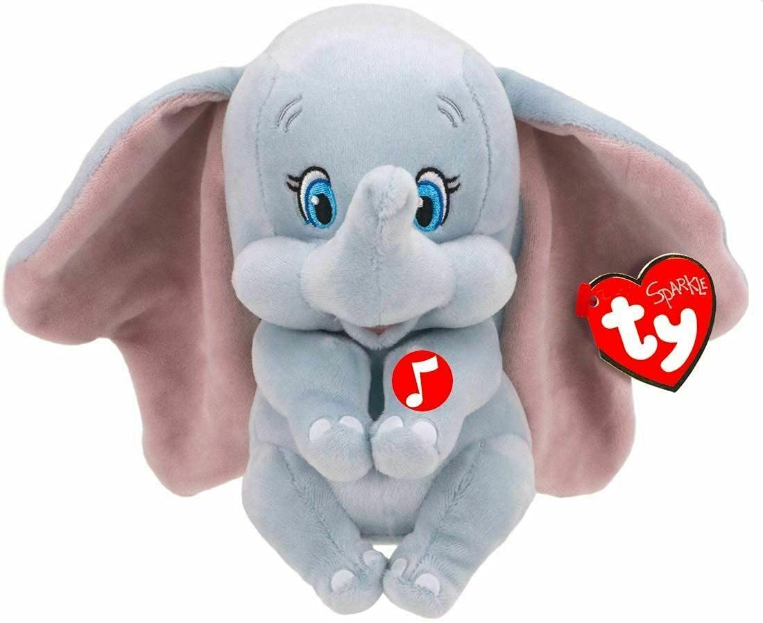 TY 41095 Dumbo Plüschtier, Mehrfarbig