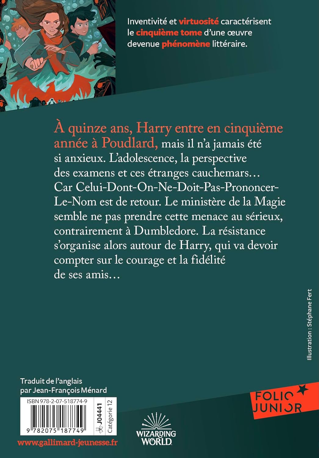 Harry Potter 5 et l'Ordre du Phenix: EDITION 2023