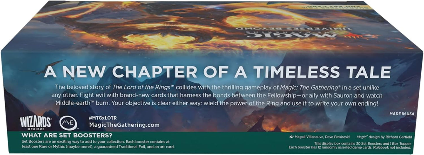 Magic: The Gathering The Lord of The Rings: Tales of Middle-Earth Set Booster Box - 30 Packs (360 Magic Cards