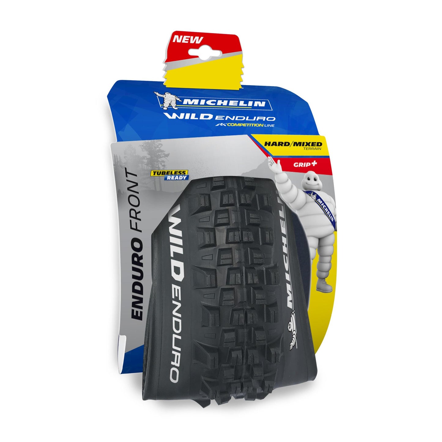 Michelin Front Neumático (66-584) Wild Enduro Delantero Gum-x Tubelessready