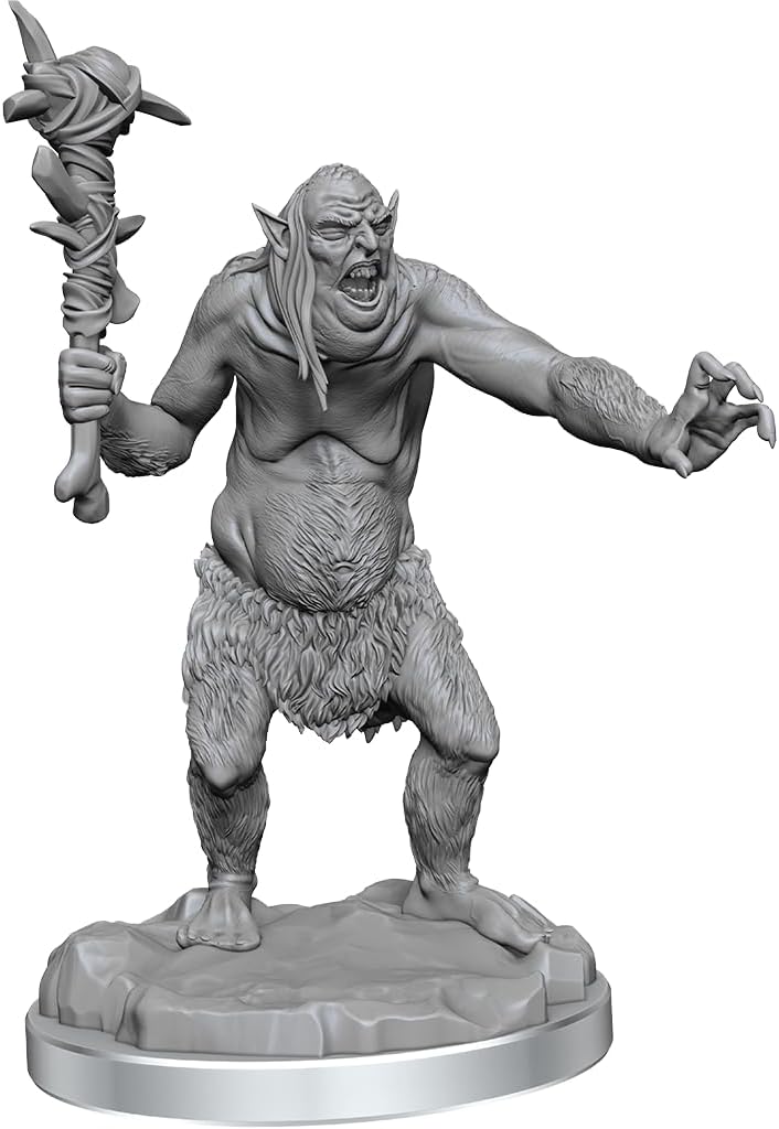 WizKids D&D Nolzur's Marvelous Miniatures: Grimlocks Unpainted Dungeons and Dragons Miniatures