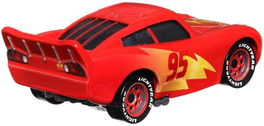 Disney Pixar Cars 1:55 Die Cast - Road Trip Lighting McQueen (HKY34